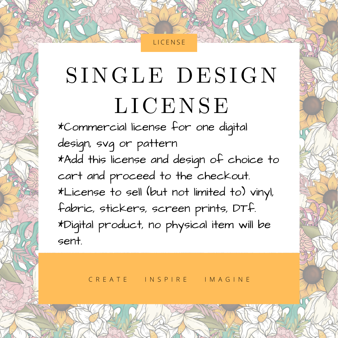 Single Design License