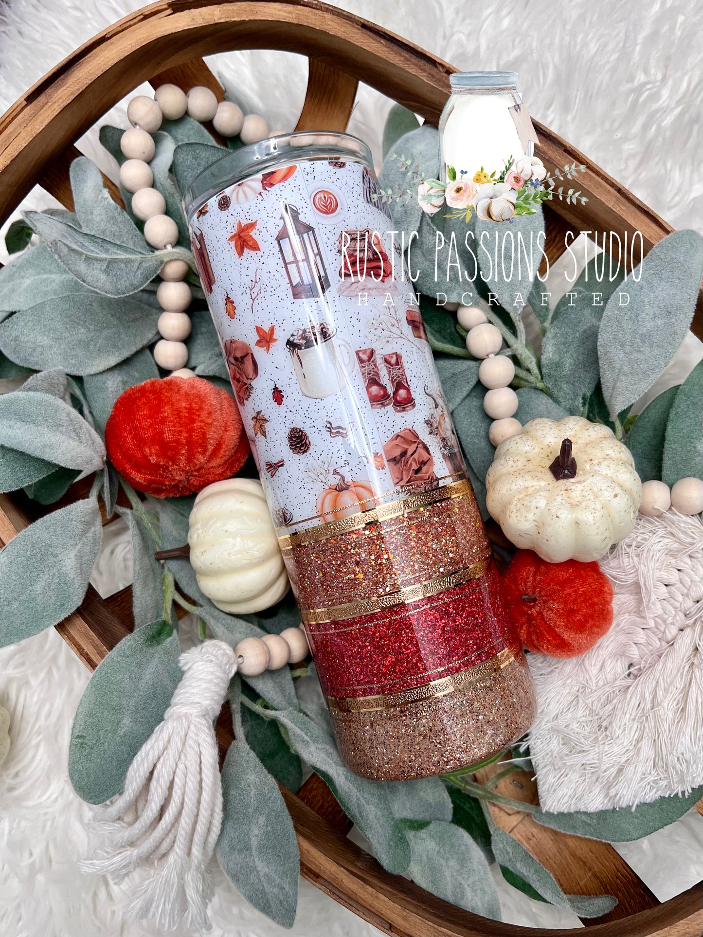 Fall sweater weather weather 20oz tumbler