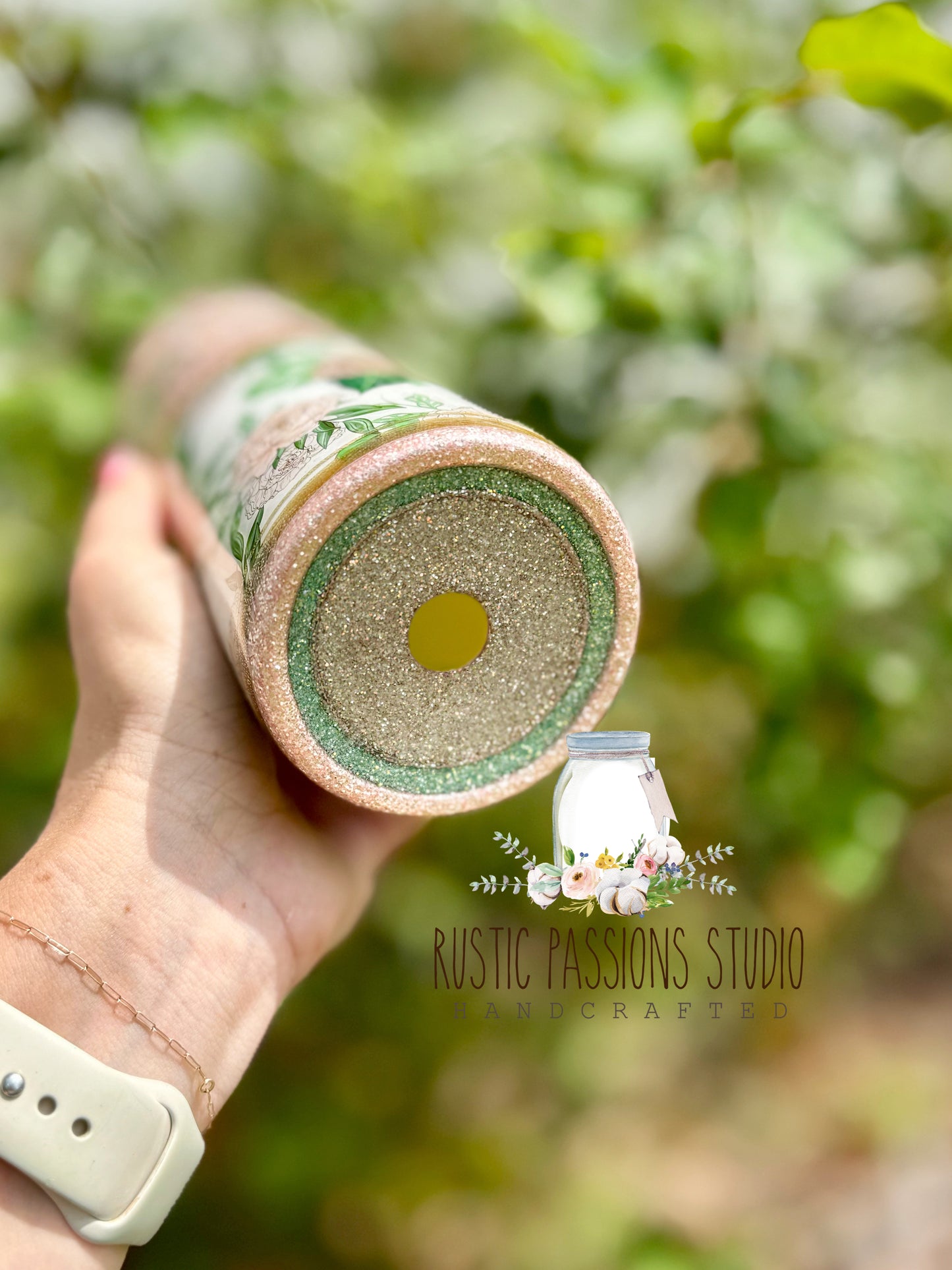 24oz Floral journey tumbler