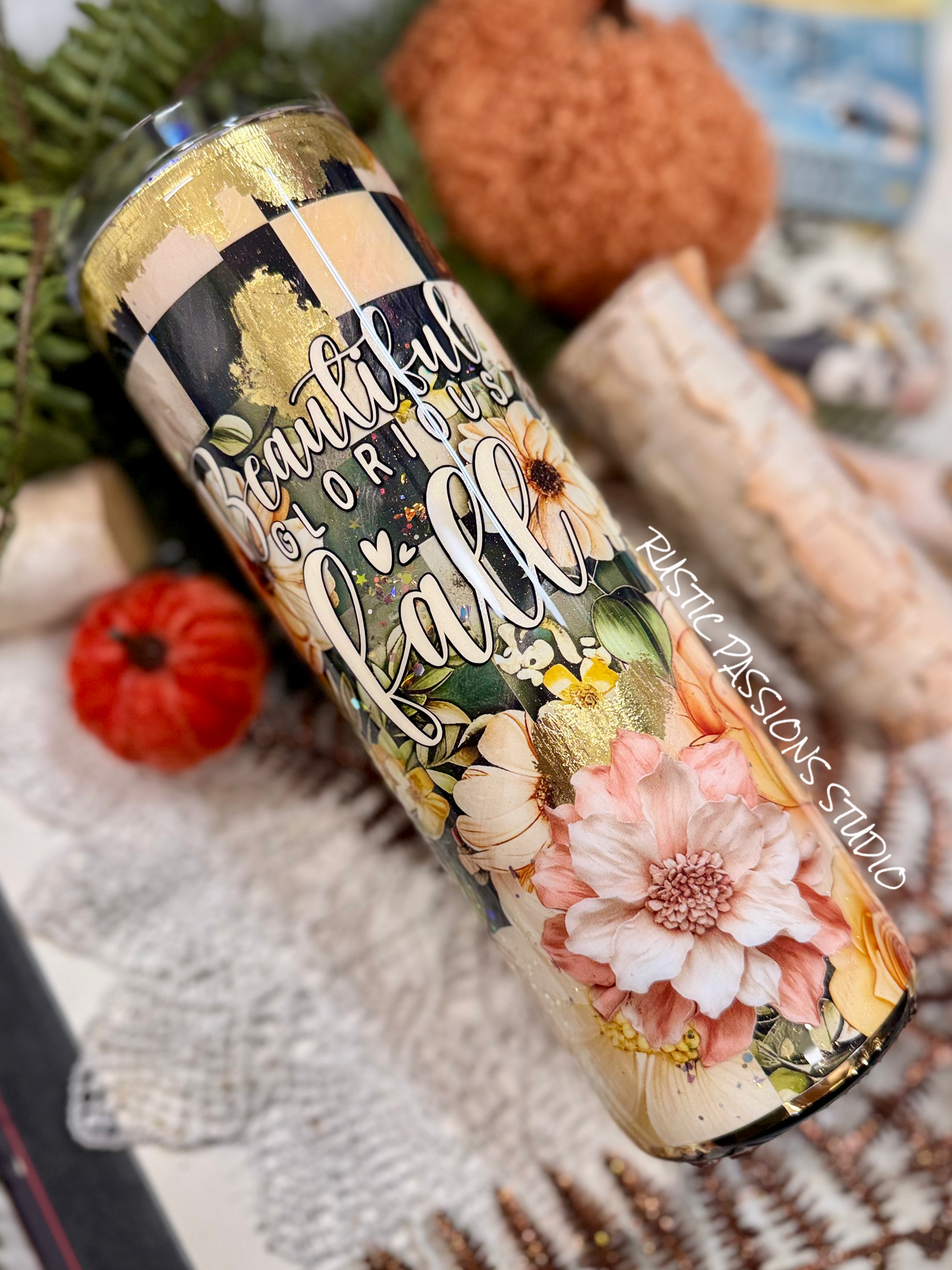 30 oz Beautiful Glorious Fall Tumbler