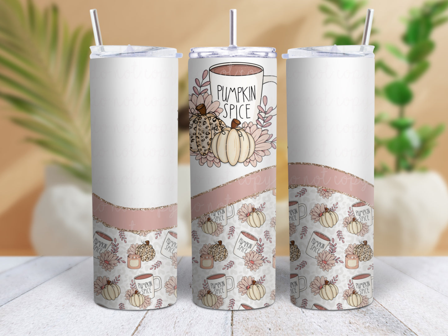 Floral Pumpkin Spice Wrap