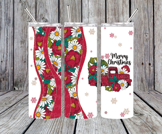 Holiday Floral 20oz Wrap