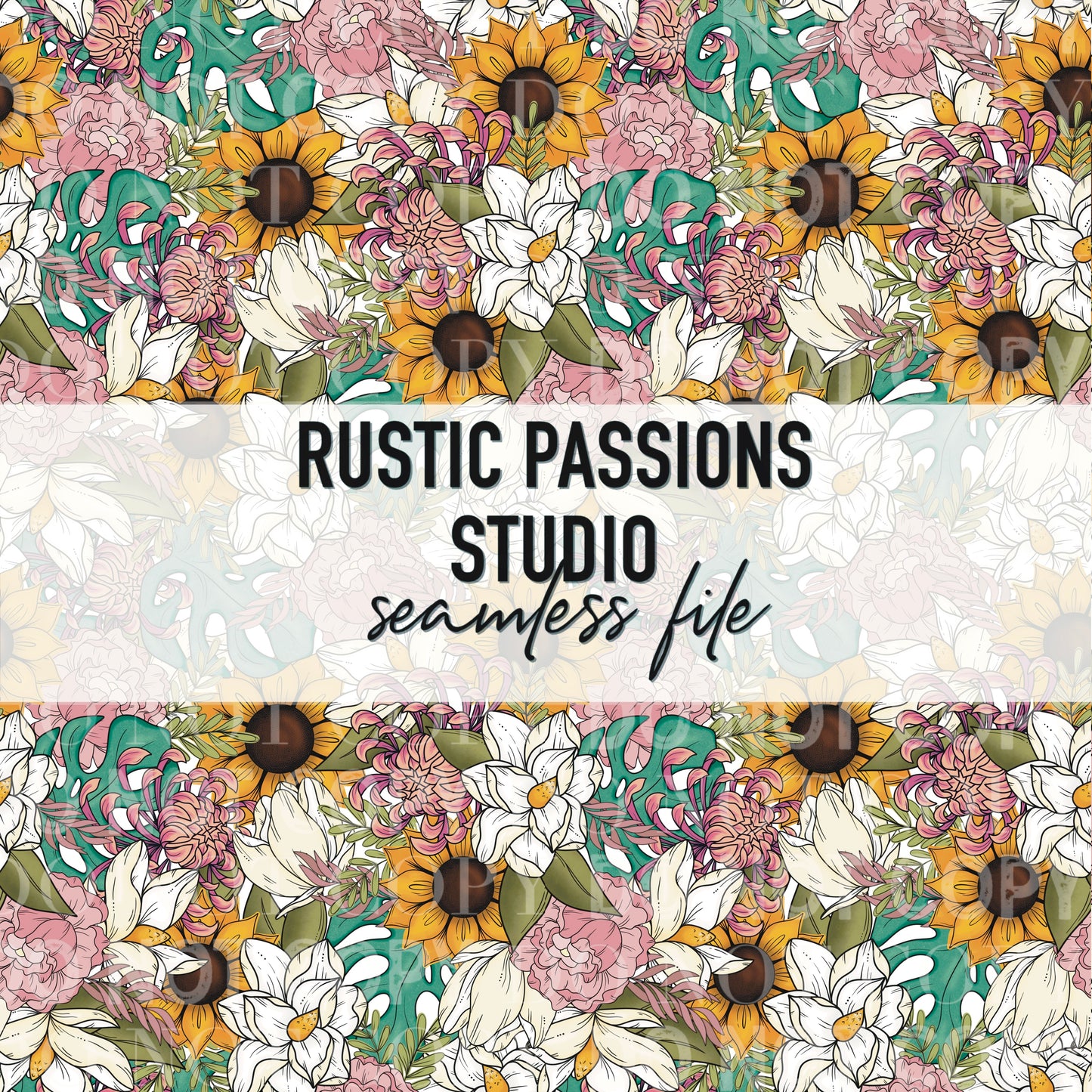 Summer Floral Seamless