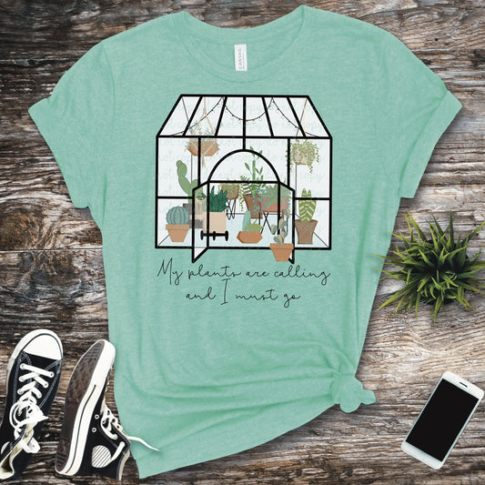 Greenhouse My plants are calling and I must go PNG