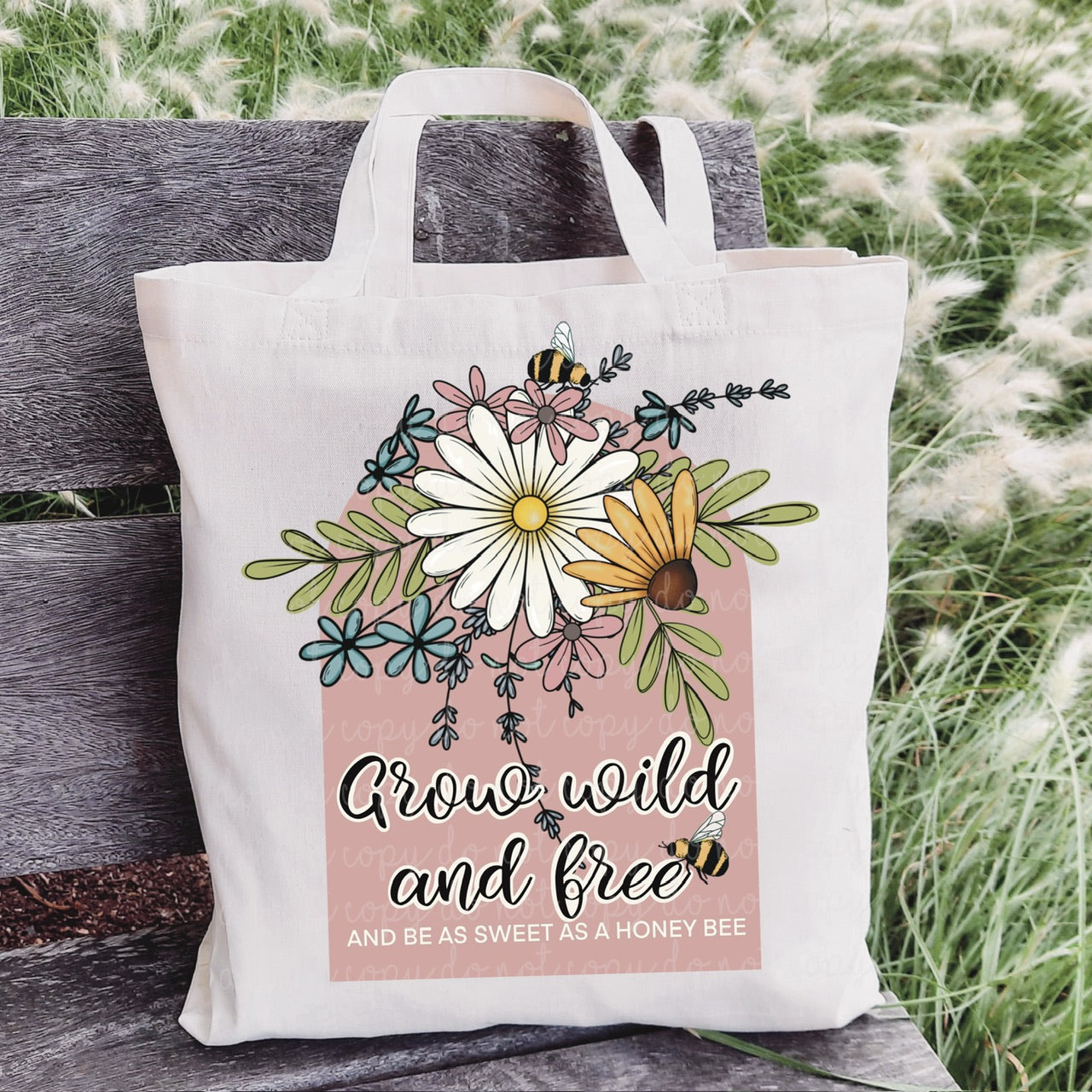 Grow Wild and Free Bee