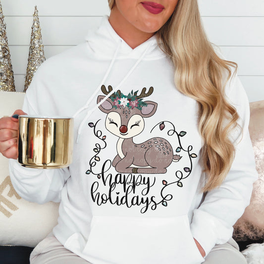 Happy Holidays Fawn