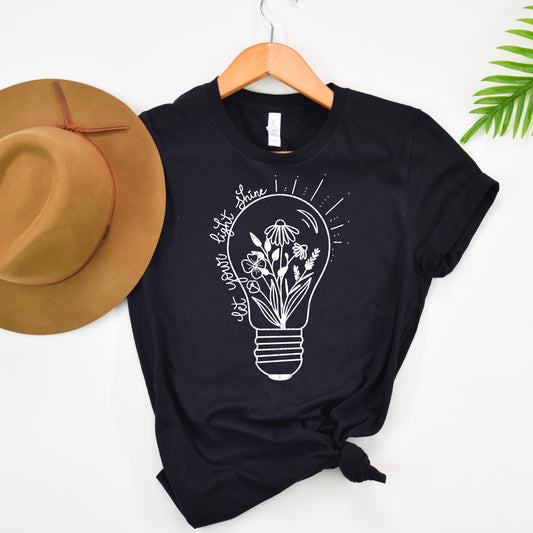 Let your light shine lightbulb