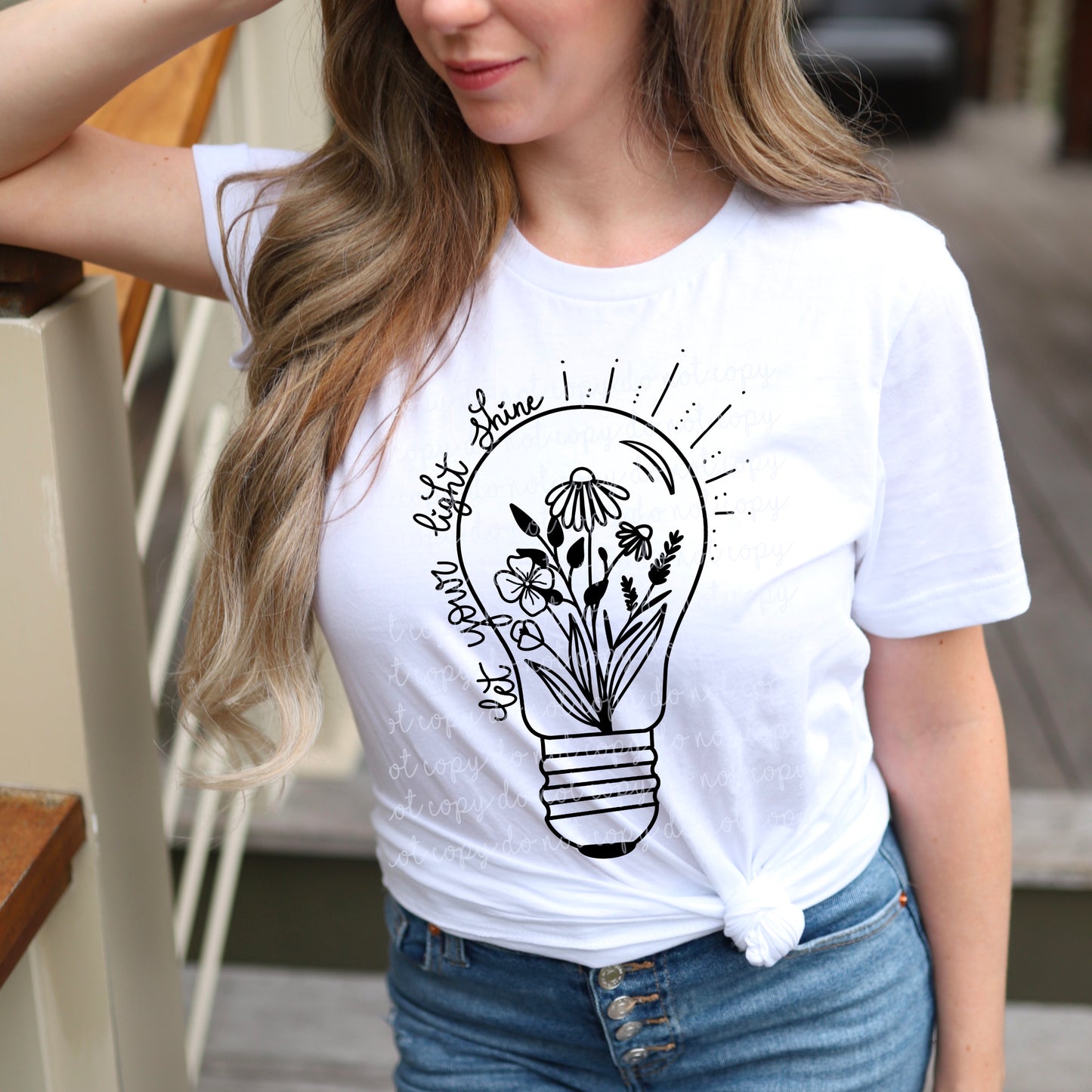 Let your light shine lightbulb