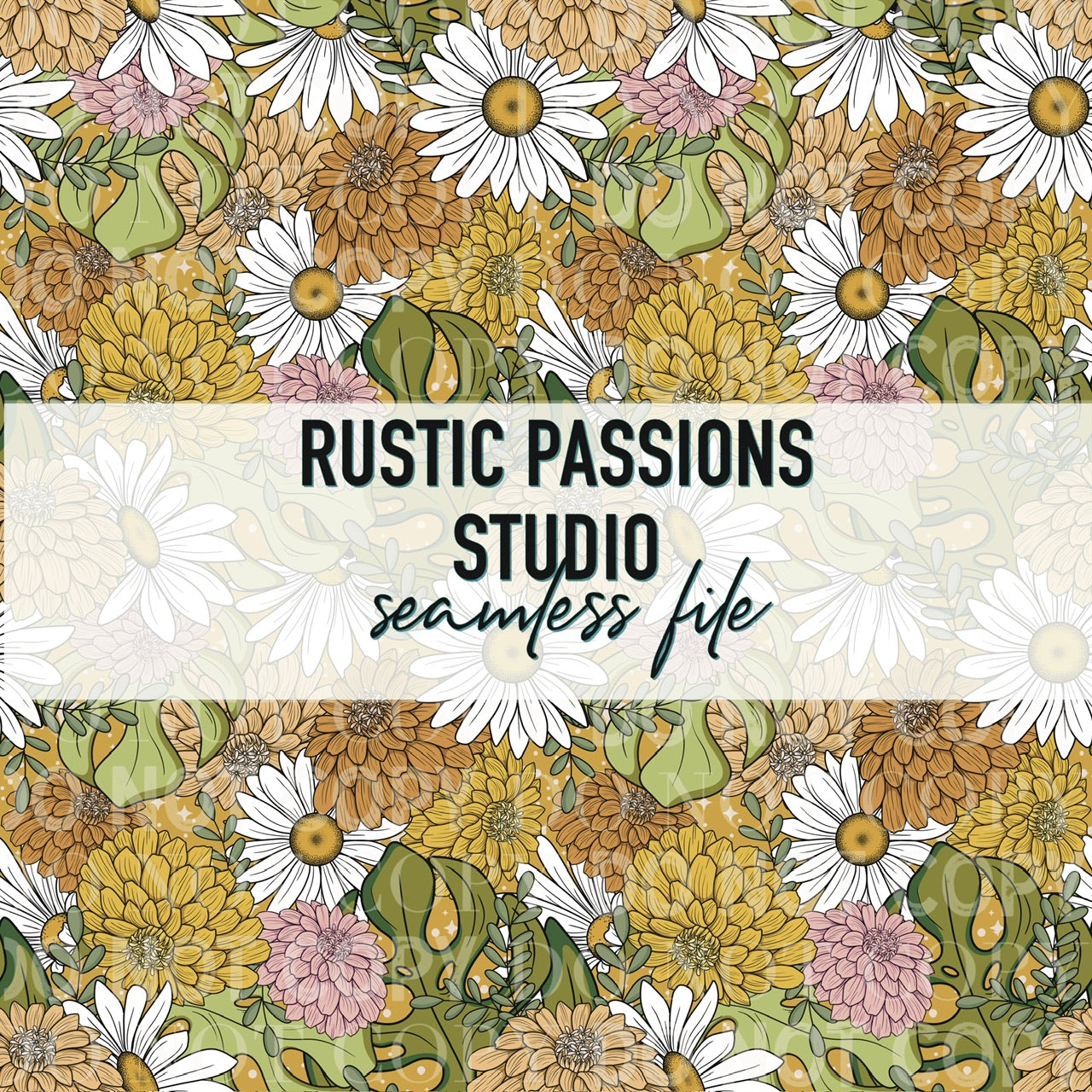 Yellow Retro Florals Dreamer