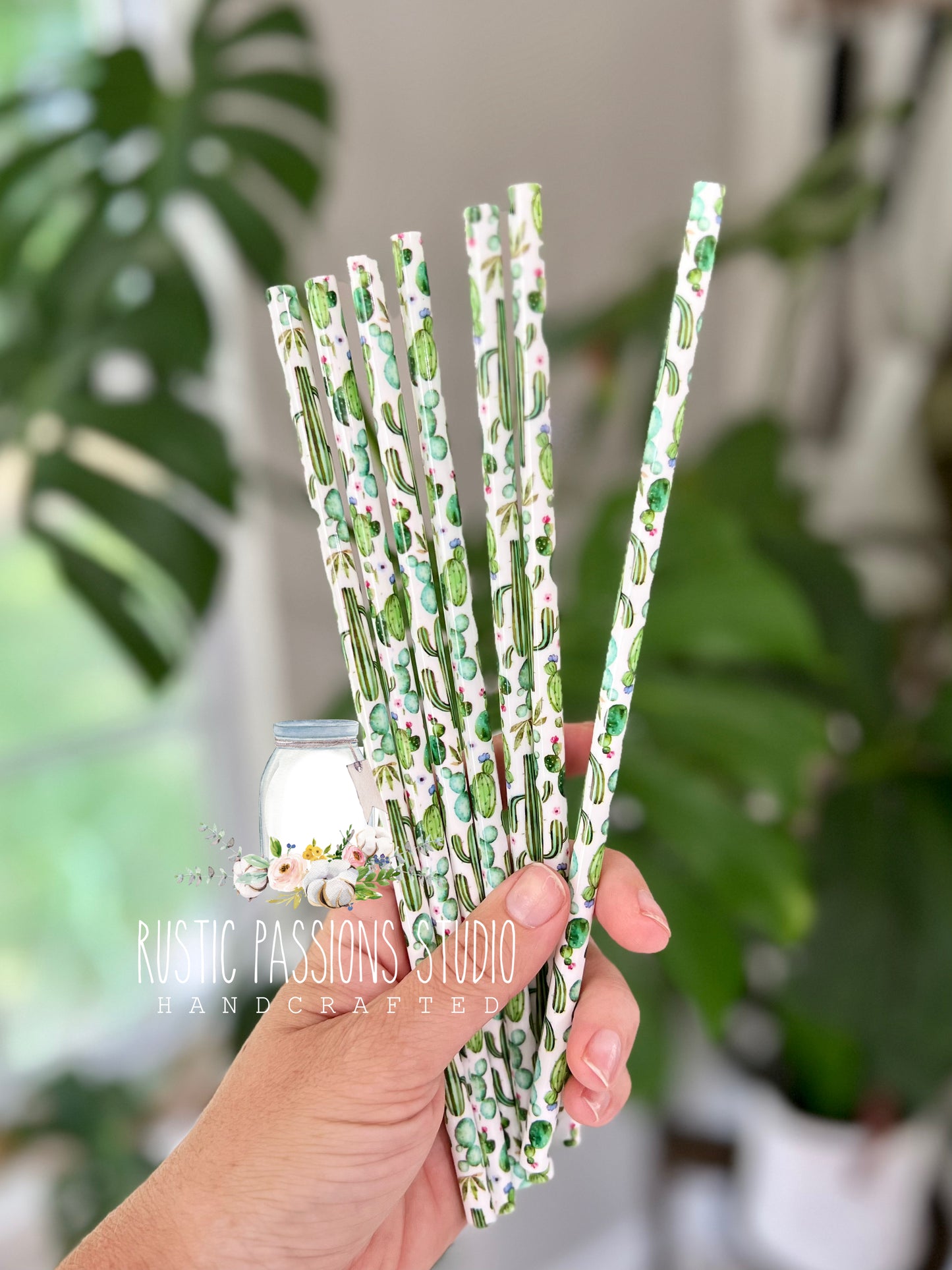 10” Cactus Straws