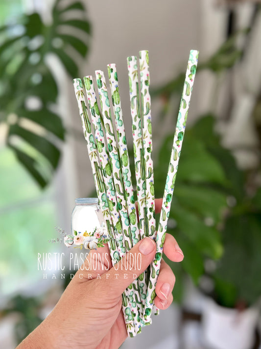 10” Cactus Straws