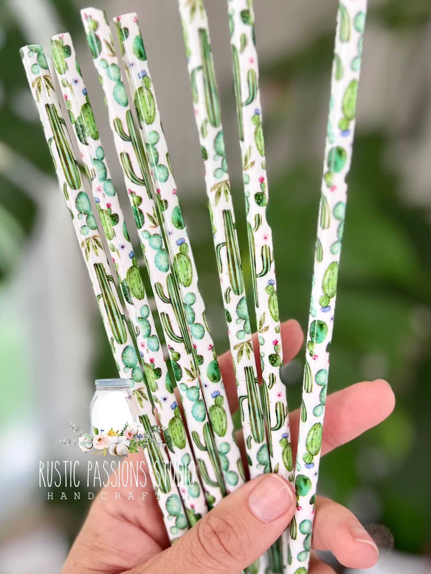 10” Cactus Straws