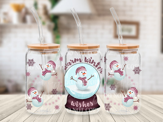 Warm Wishes Snow Globe Wrap