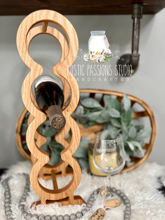 Round 4 Bottle Wine Rack